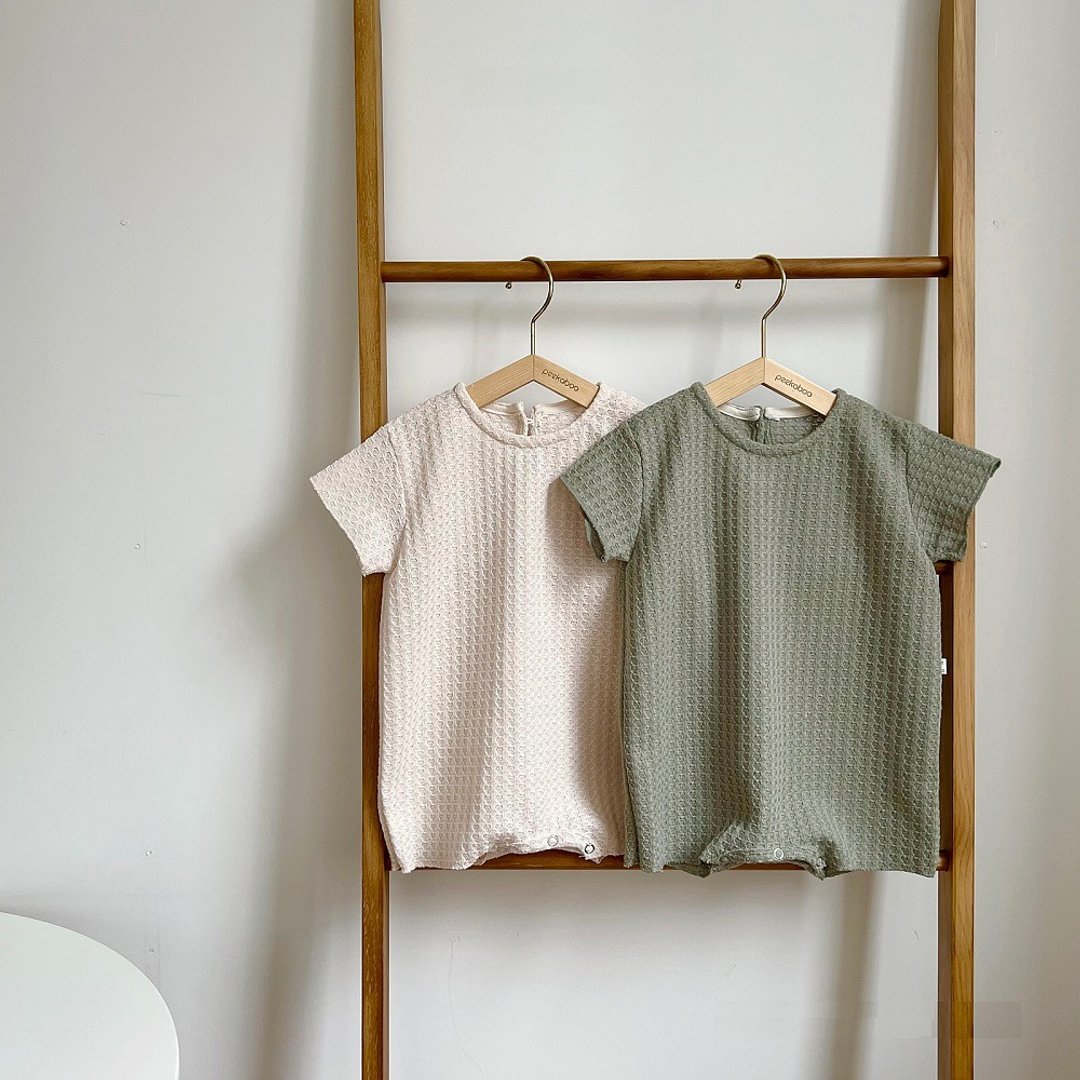 韩国柔软针织面料寛松连身衣 •Ali Bodysuit• - 包屁衣/连体衣 - 其他材质 