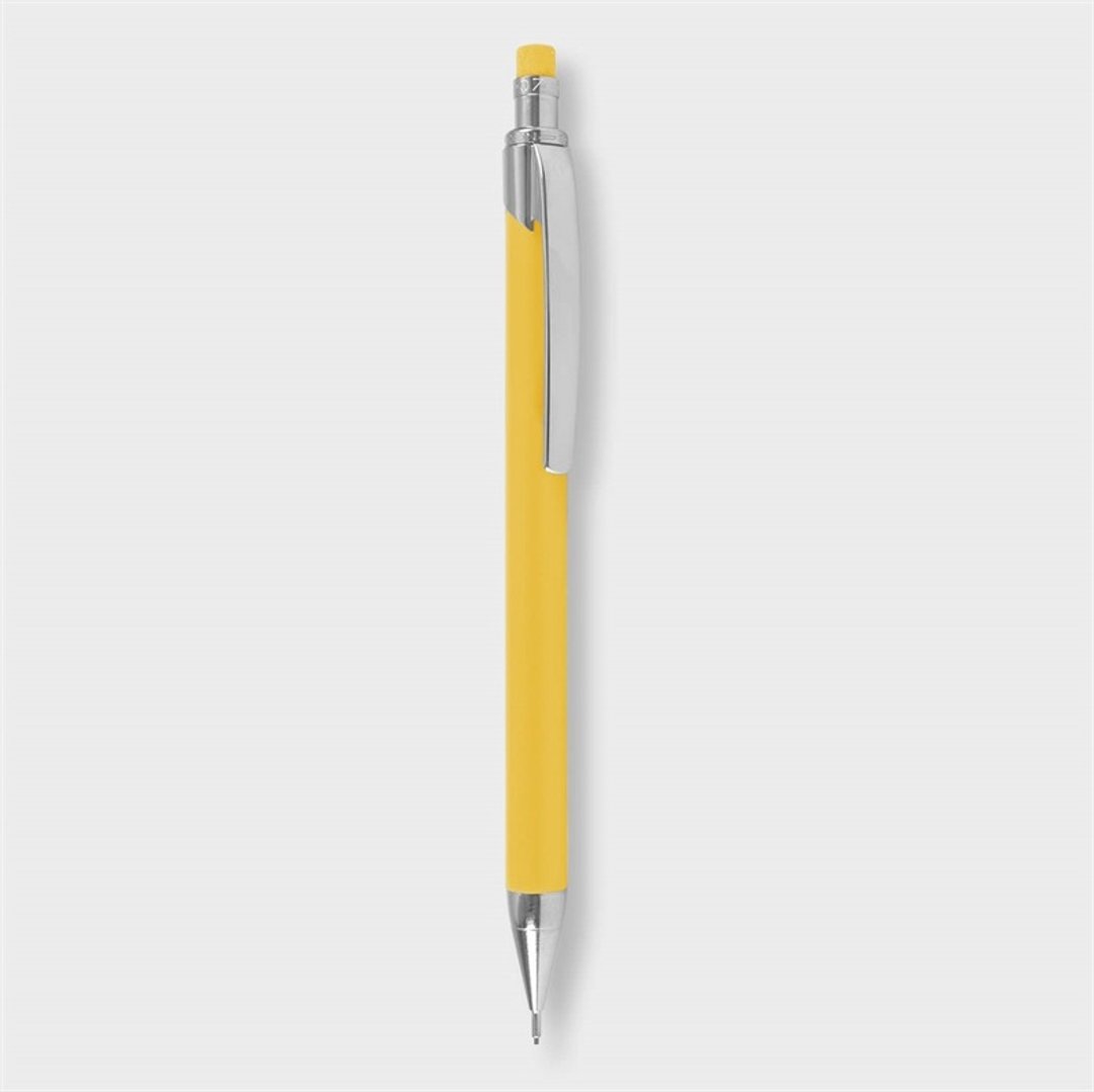Ballograf | 瑞典笔 Rondo Soft鲜黄 yellow 自动铅笔 0.7 - 铅笔/自动铅笔 - 其他金属 黄色