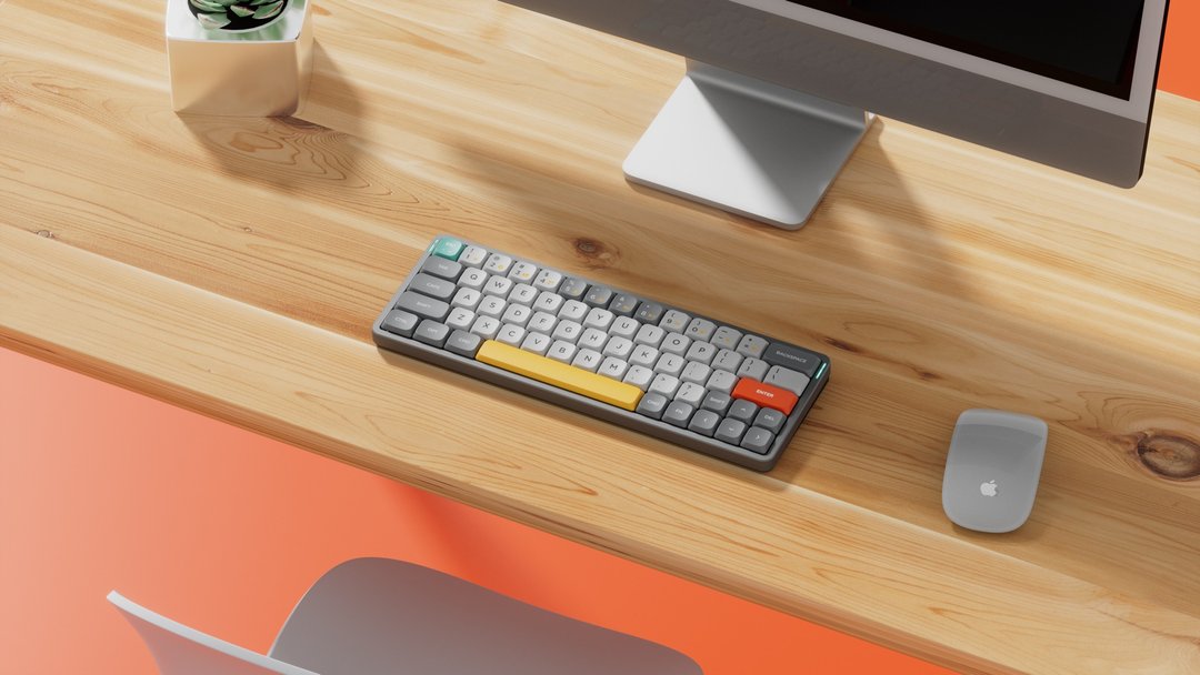 Air60 V2 無線藍牙Mac | Win | iPad | Android機械鍵盤 - 电脑配件 - 铝合金 