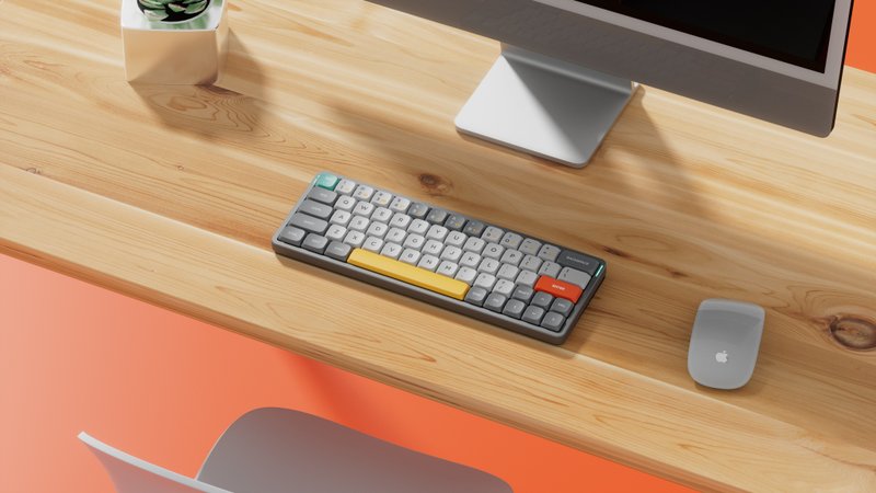 Air60 V2 無線藍牙Mac | Win | iPad | Android機械鍵盤 - 电脑配件 - 铝合金 