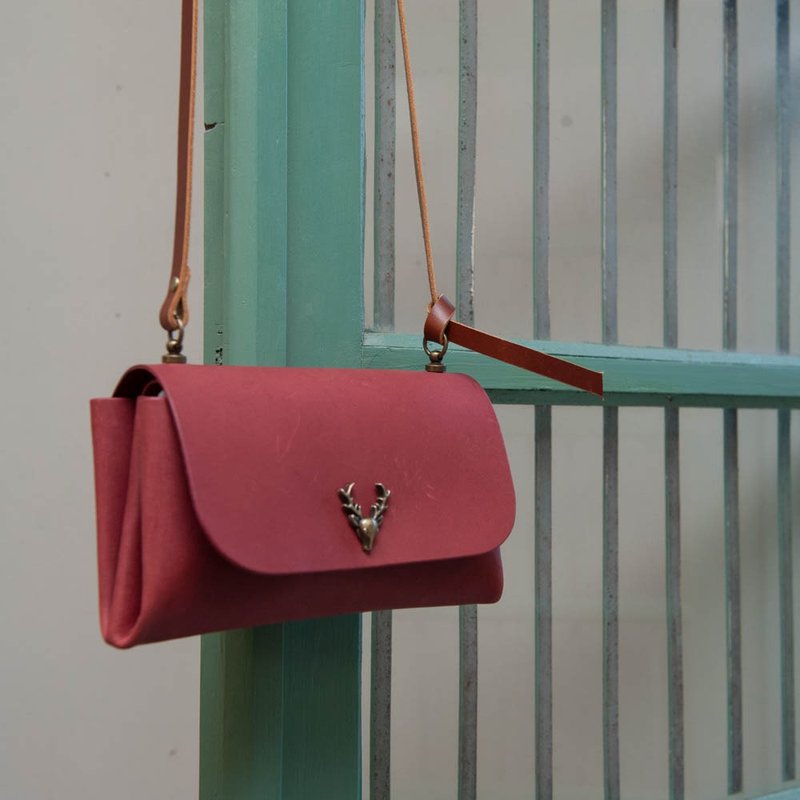 侧背包 折叠小包 皮夹 手作课程 台南课程 - 皮件 - 真皮 