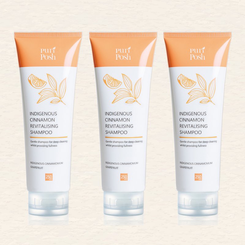 土肉桂丰泽轻盈洗发精 3入组 - 头皮控油护理 清新果香 台湾植萃 - 洗发用品 - 其他材质 透明