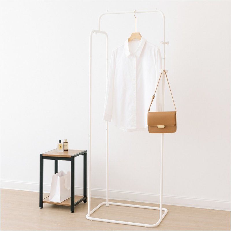 日系美学多功能简约吊衣架 挂衣架 衣帽架 收纳架 置物架 - 衣架/挂勾 - 其他金属 