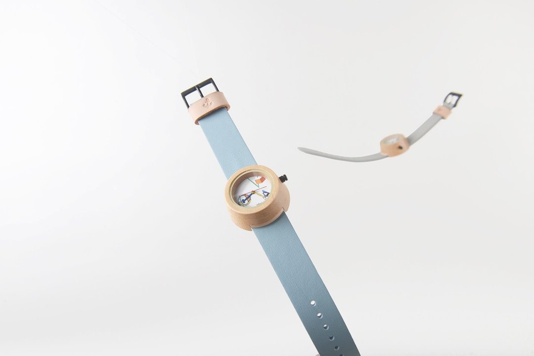 Lima Watch Pagi Disney Donald - 女表 - 木头 