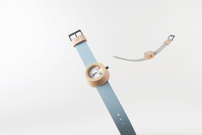 Lima Watch Pagi Disney Donald - 女表 - 木头 