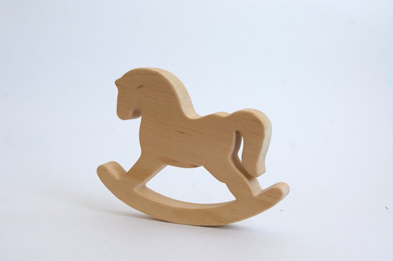 孩子的木马 - 玩具/玩偶 - 木头 透明