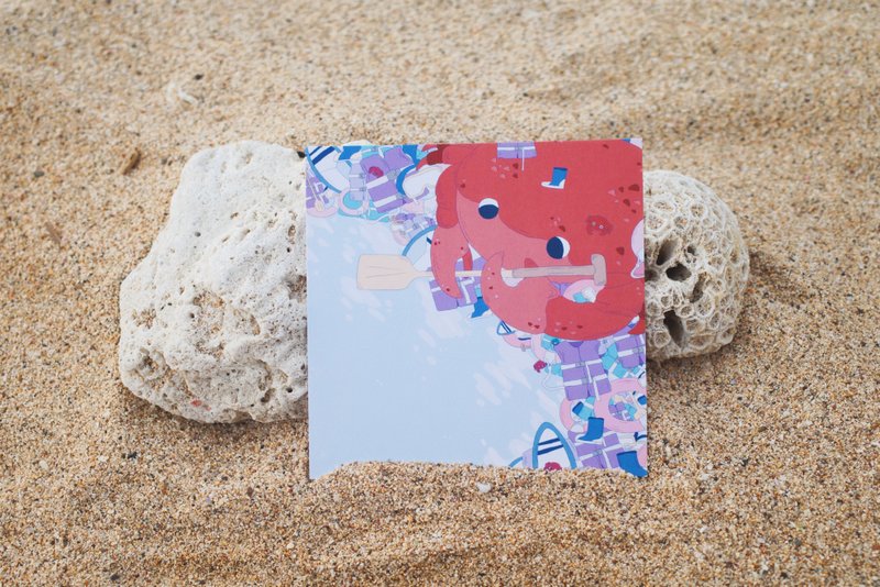 带你去看大海丨小琉球插画明信片 - 卡片/明信片 - 纸 
