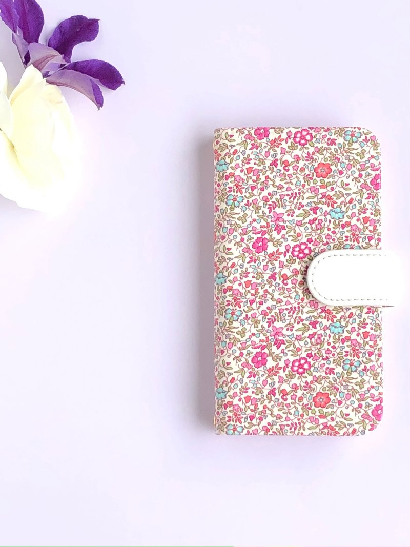 Liberty iphone7.8.SE2.SE3 手机壳凯蒂和米莉 - 手机壳/手机套 - 棉．麻 粉红色