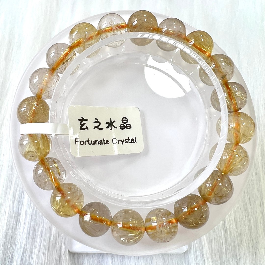 金发晶手串 | 水晶 | 水晶手串 | 水晶手链 | 水晶手链 - 手链/手环 - 水晶 金色