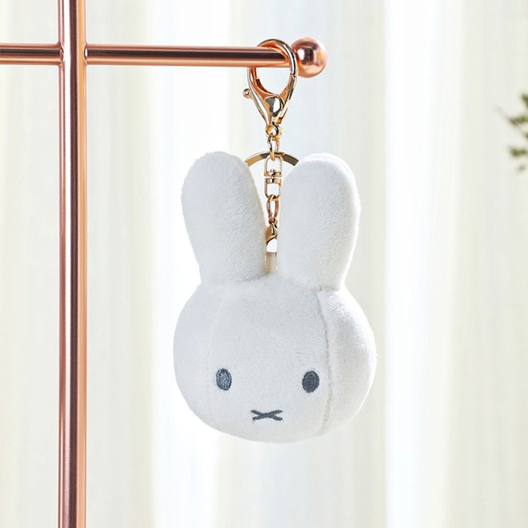 miffy 水晶超柔挂饰 - 白色 - 钥匙链/钥匙包 - 棉 白色