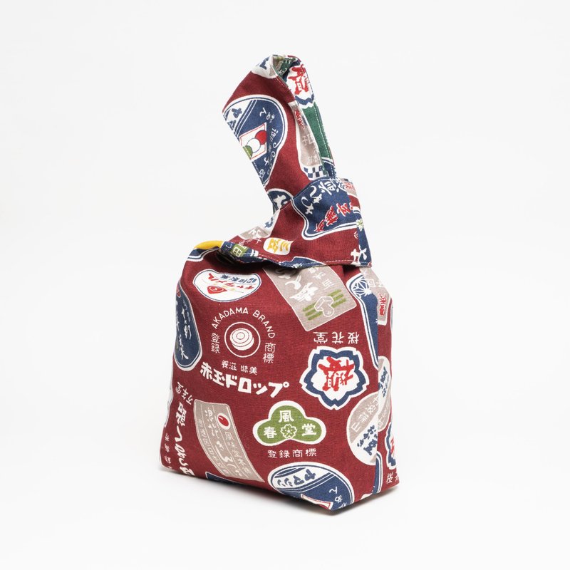 *现货优惠*日式手腕包 结袋 - 手提包/手提袋 - 棉．麻 红色