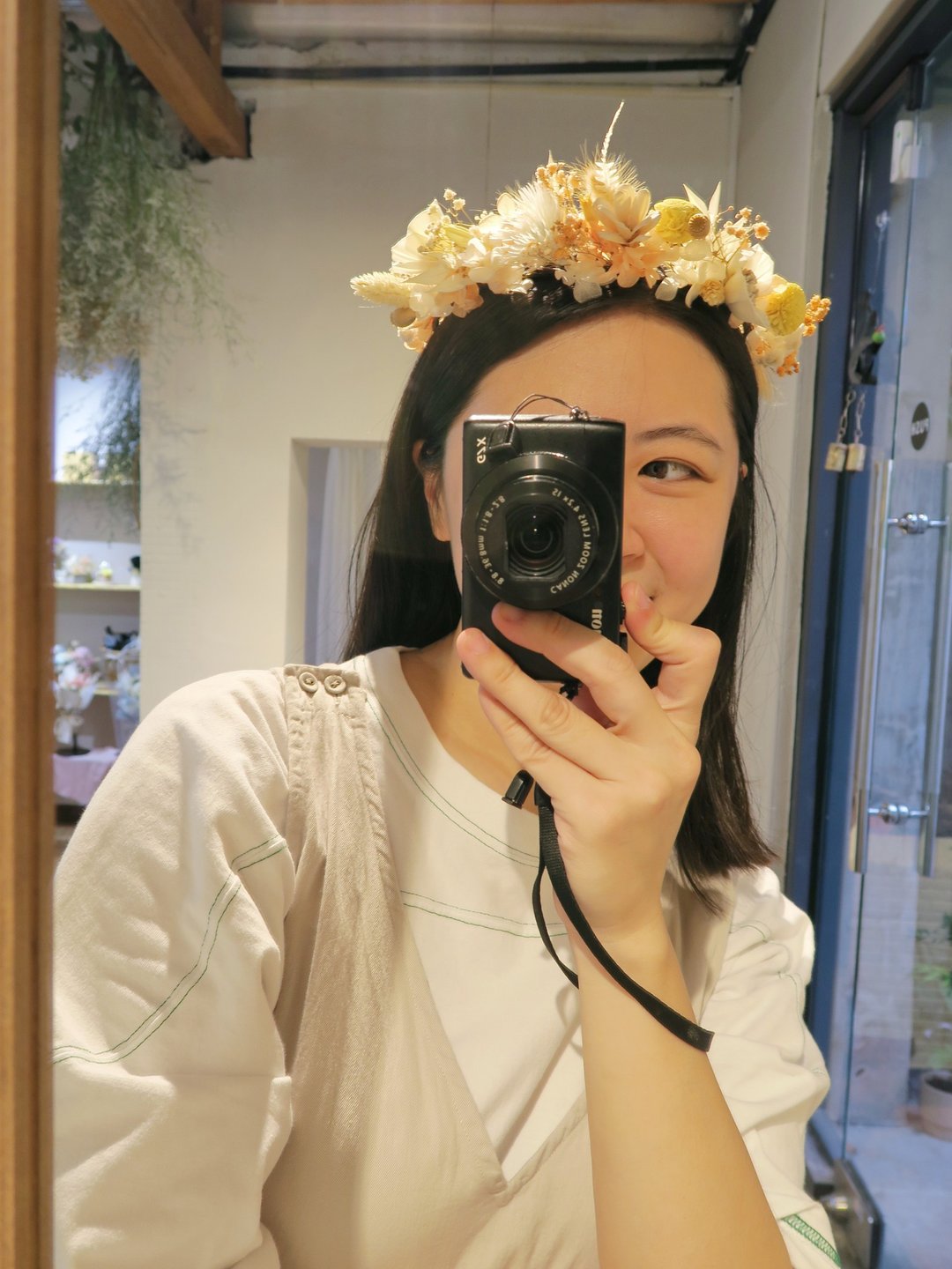 一秒变仙女 / 头冠花 新娘花冠 花圈 干燥花 仙女风 婚礼小物 - 干燥花/捧花 - 植物．花 黄色