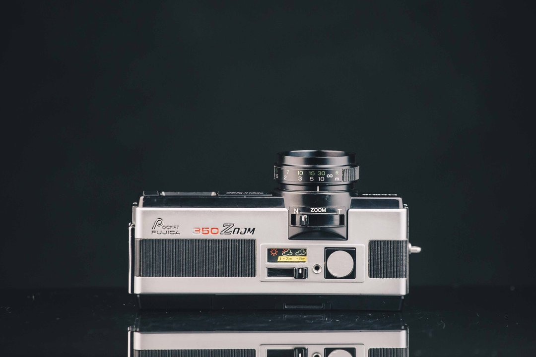 FUJICA POCKET 350 ZOOM #110底片相机 - 相机 - 其他金属 黑色