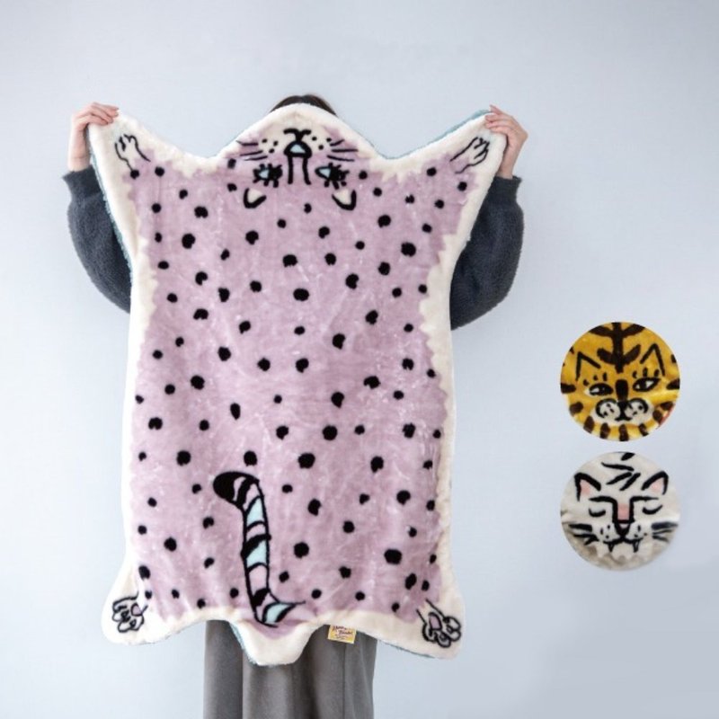 【BISQUE】动物造型毯| 膝上毯|沙发毯|秋冬限定|保暖推荐 - 被子/毛毯 - 聚酯纤维 多色