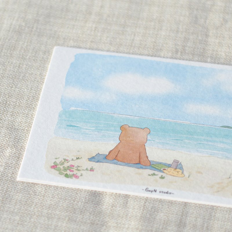 明信片海报间隔 I 2023 年系列 - 卡片/明信片 - 纸 白色