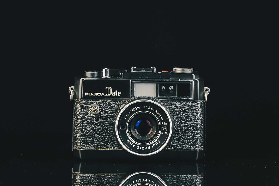 FUJICA Date #1423 #135底片相机 - 相机 - 其他金属 黑色