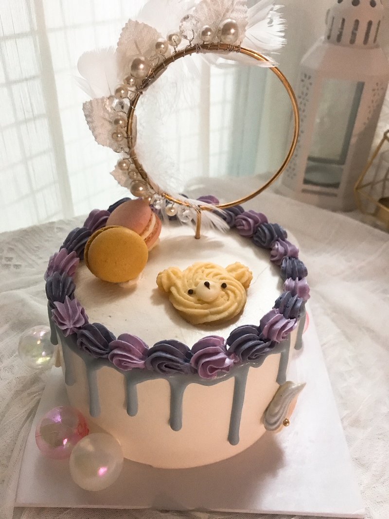 【美好食光】专属为妳订制-生日蛋糕情人节母亲节蛋糕父亲节6寸 - 茶 - 其他材质 