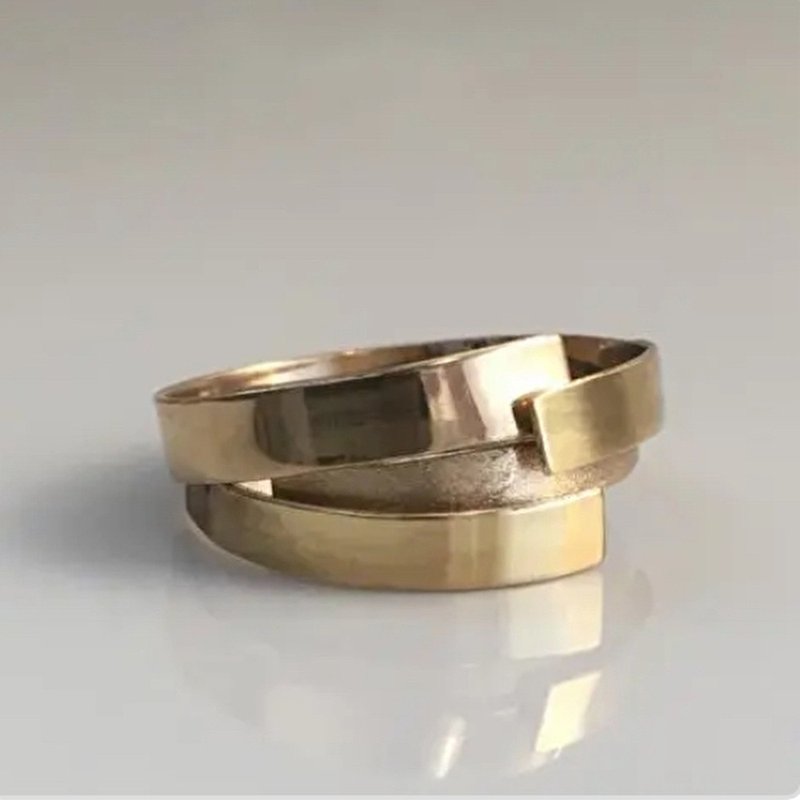 戒指 - Chevauchement - - 戒指 - 其他金属 