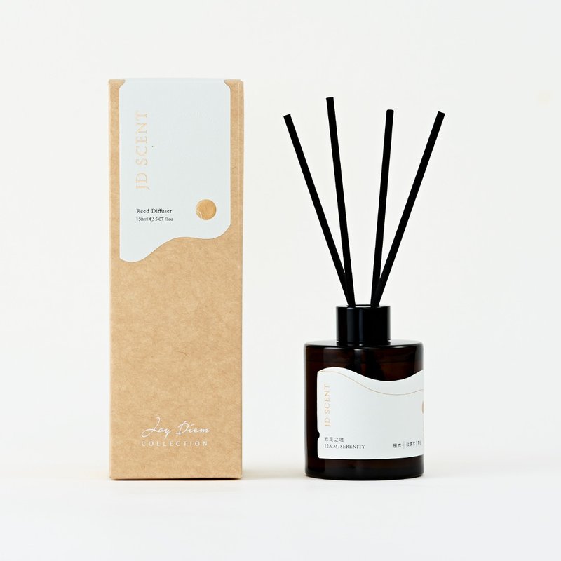 JD SCENT 空间扩香120ml | 12 A.M. 安定之境 - 香薰/精油/线香 - 浓缩/萃取物 金色