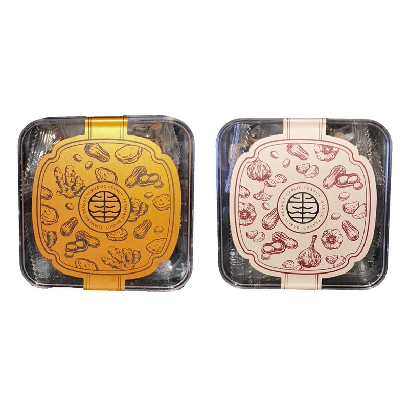 【极脆黑金刚花生糖-黄金/蒜酥】2盒优惠组 百货热销 酥脆不黏牙 - 零食/点心 - 塑料 