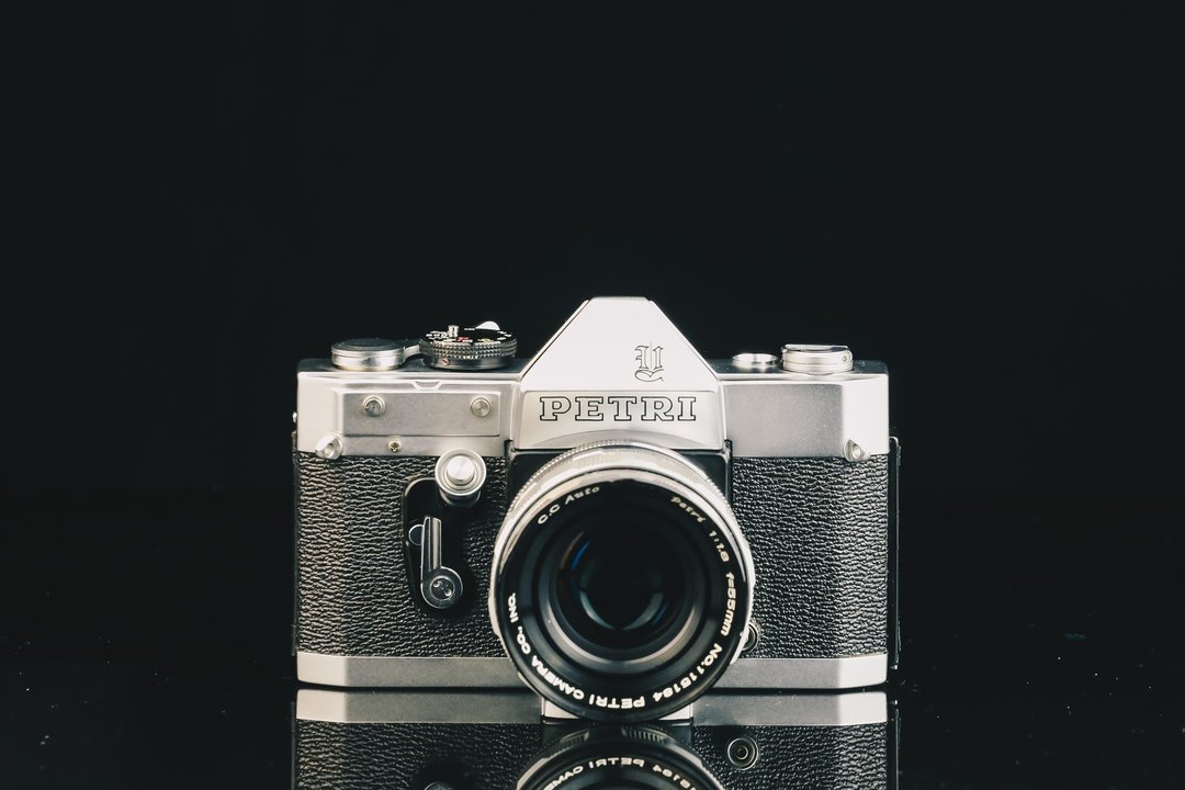 PETRI VI+PETRI 55mm F=1.8 #7689 #135底片相机 - 相机 - 其他金属 黑色