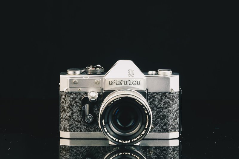 PETRI VI+PETRI 55mm F=1.8 #7689 #135底片相机 - 相机 - 其他金属 黑色
