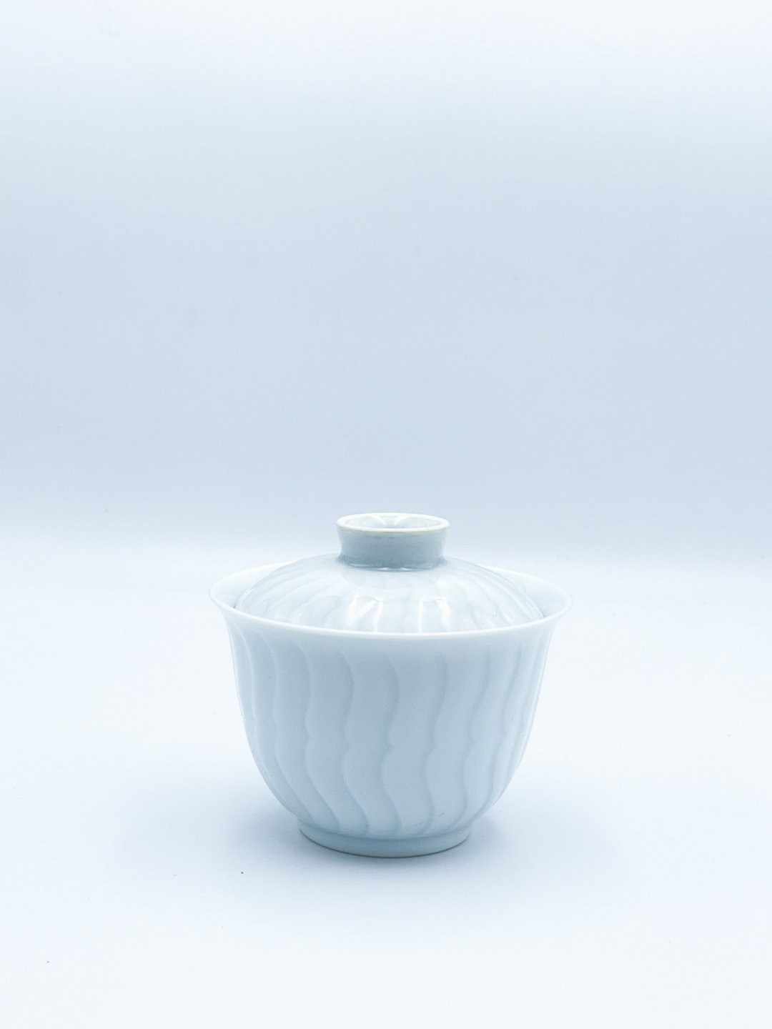 不言美器 古韵 映月盖杯套组(一盖杯二小杯) - 茶具/茶杯 - 瓷 