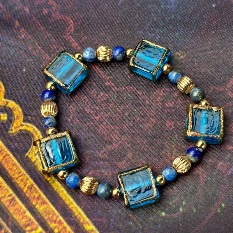 创意 设计 手链 青之宫殿 Palace of Azure - 手链/手环 - 水晶 蓝色