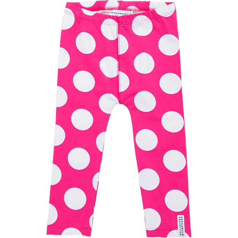 北欧童装瑞典有机棉童装贴腿裤3岁至4岁 - 童装裤 - 棉．麻 红色