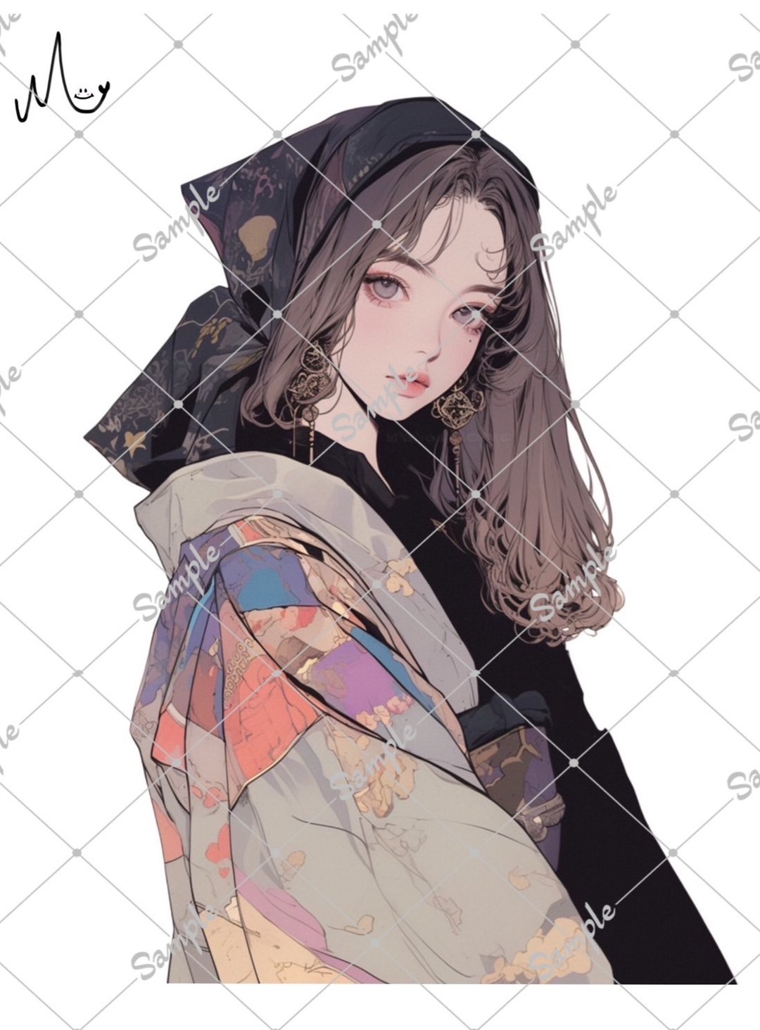 原创人物贴纸 - 贴纸 - 纸 