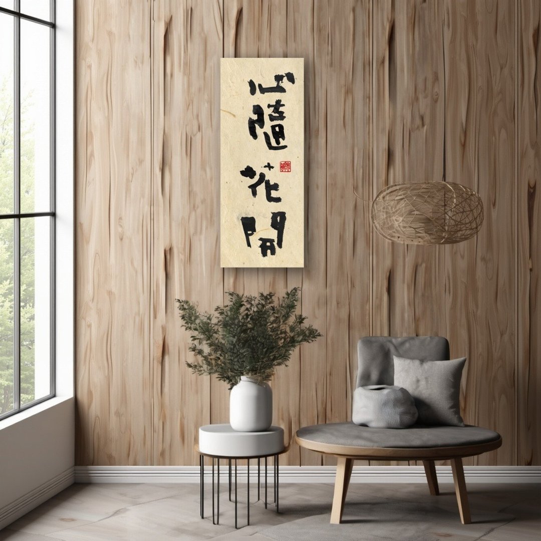 3070书法-无框画 | 乔迁礼物 | 开店 | 民宿布置 | 装饰画 - 海报/装饰画/版画 - 其他材质 黑色