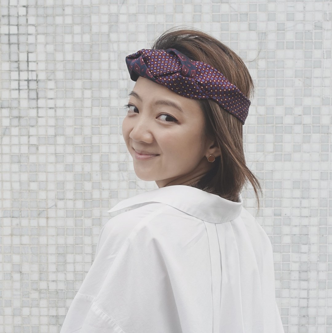 Bad Hair Club Plait Headband - 发饰 - 丝．绢 红色