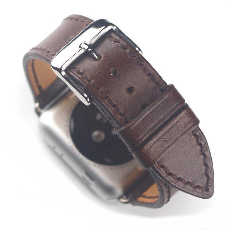 Apple watch 手工真皮表带订制 意大利Buttero皮革 - 表带 - 真皮 