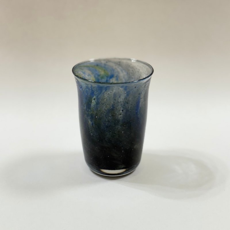 墨夜雾泡玻璃杯 - 玻璃杯 - 玻璃 