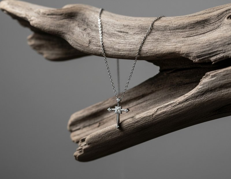 饰品-孩子 你的心 我守护着 - 项链 - 纯银 