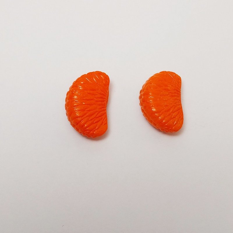 橘子造型冰箱贴 水果装饰 居家装饰 厨房装饰 - 冰箱贴/磁贴 - 粘土 橘色