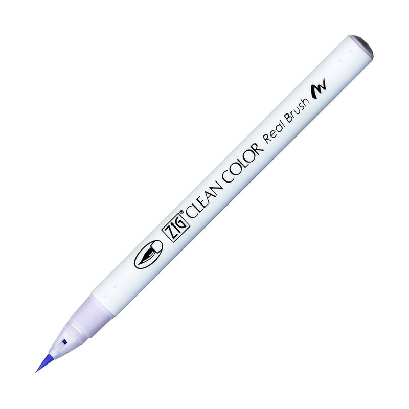 【Kuretake 日本吴竹】ZIG 彩绘毛笔 English Lavender - 其他书写用品 - 塑料 多色