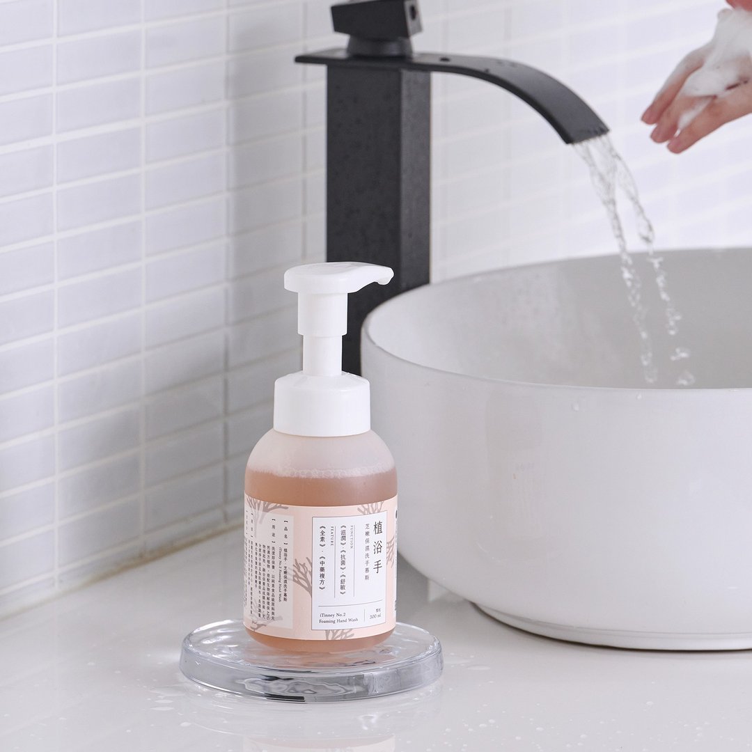iTinney 芝嫩保湿洗手慕斯 - 植浴手350ML - 洗手用品 - 其他材质 