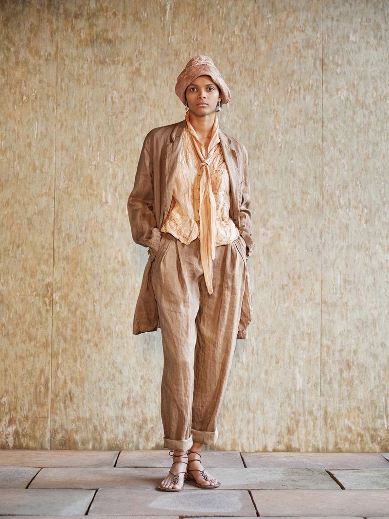 法式复古 桑蚕丝植物染外套 休闲上衣 - 男装外套 - 其他材质 多色