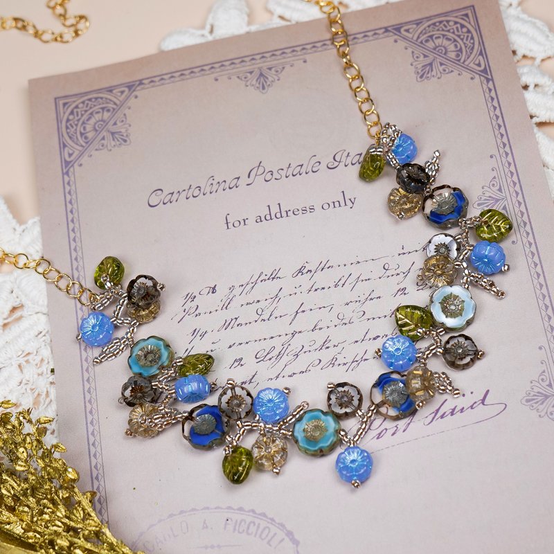 五弁花花园 - 项链 - 琉璃 