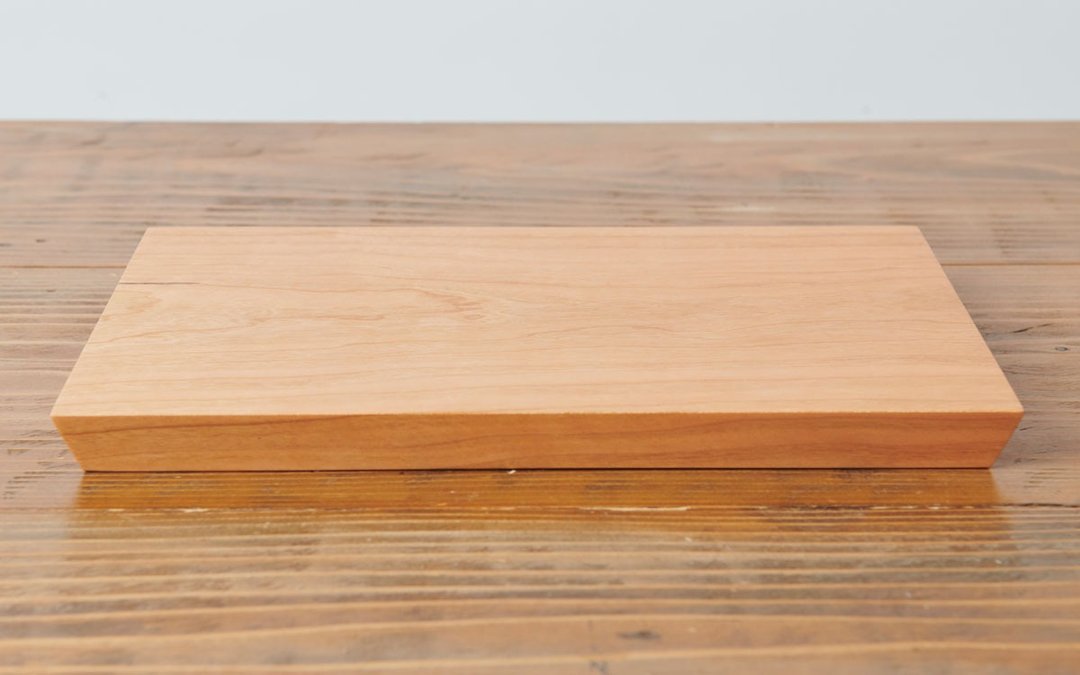Cherry cutting board square - 托盘/砧板 - 木头 咖啡色
