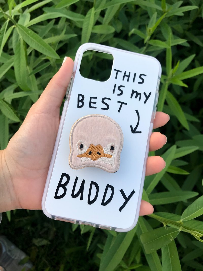 Griptok, Phonegrip - Emu - 手机配件 - 压克力 金色