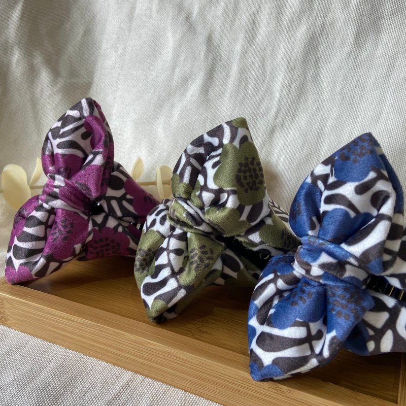 布抓夹/抓夹/自家设计款/花露露 - 发饰 - 其他材质 多色