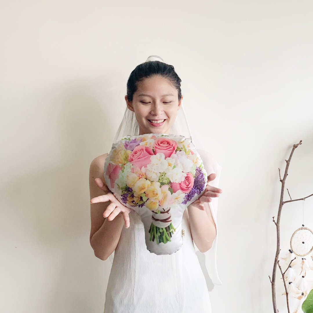 婚礼小物∣  乡村风捧花抱枕 - 干燥花/捧花 - 其他材质 