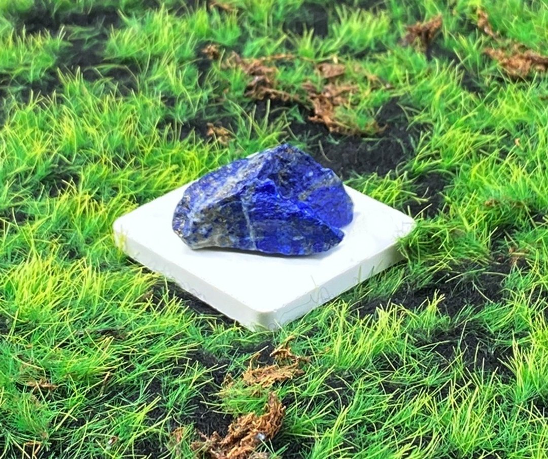 天然青金石原石 清澈思想 集中注意力 快速出货 办公室 风水摆件 - 摆饰 - 水晶 蓝色