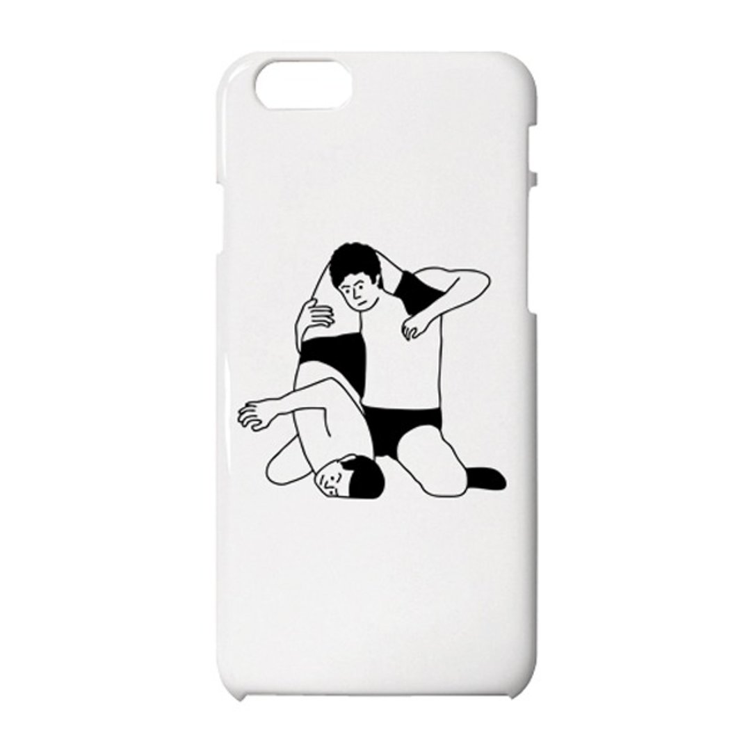Scarf Hold iPhone case - 手机壳/手机套 - 塑料 白色
