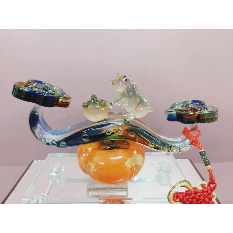 琉璃 诸事如意 开幕礼物 升迁送礼 退休礼物 新居送礼 乔迁礼物 - 其他 - 其他材质 金色