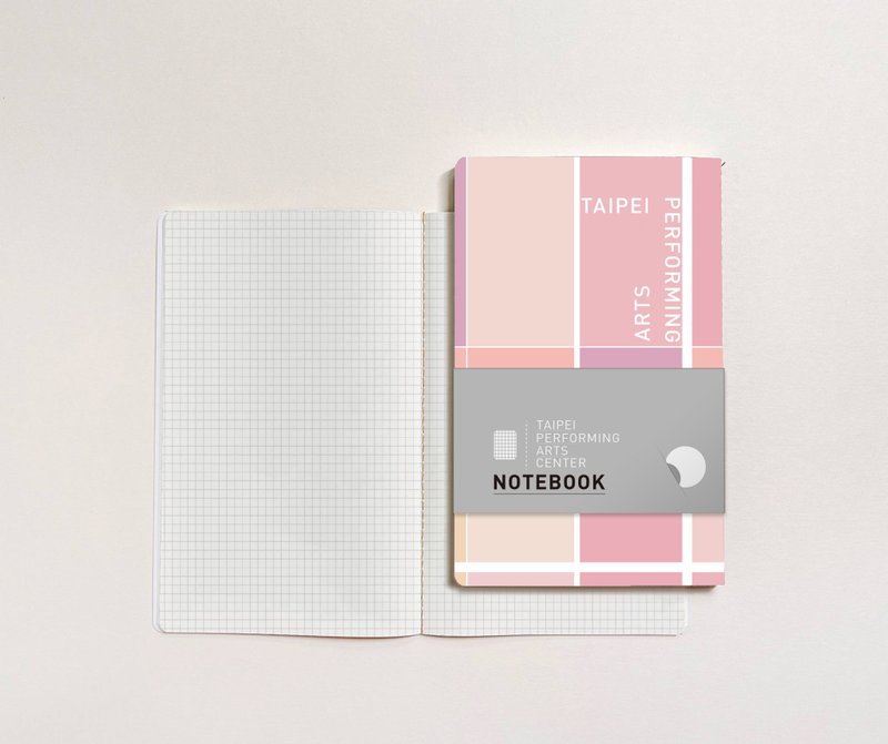 北艺中心造型笔记本-粉 - 笔记本/手帐 - 纸 粉红色
