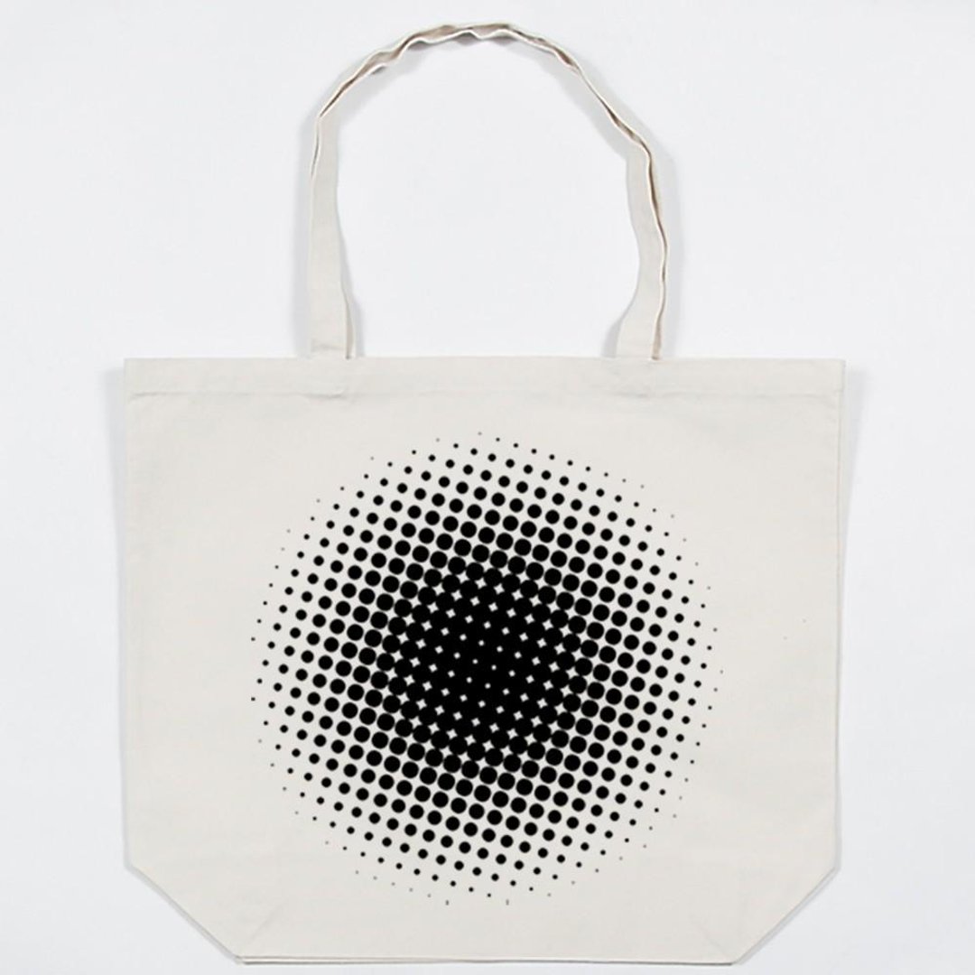 CIRCLE tote bag Tcollector - 手提包/手提袋 - 棉 多色
