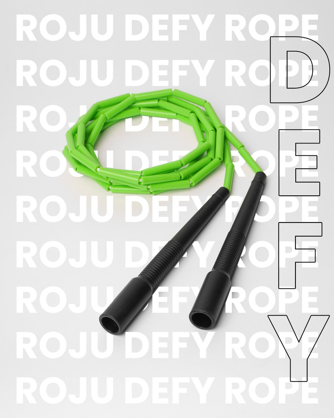 【DEFY】跳绳 节拍绳 拍子绳 3米 (重拍-绿) - 运动/健身用品 - 塑料 绿色